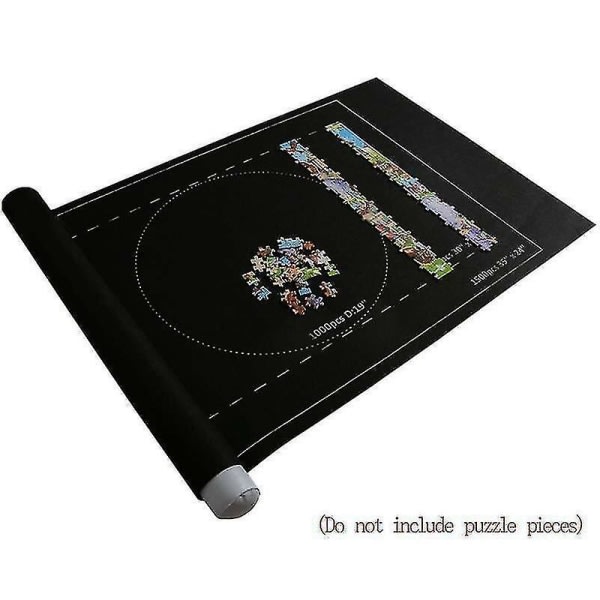 Pusselmatta Portapuzzle 1500 bitar Jumbo Jigsaw Board Förvaringsmattor Spel null ingen