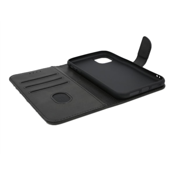 INF iPhone 11 Skal/Fodral med Kortfack Svart
