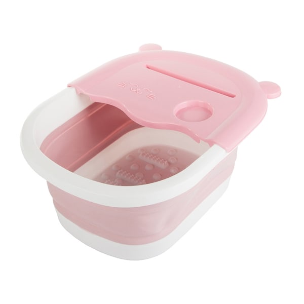 Kokoontaitettava Jalkakylpy - Amme Pink Rosa