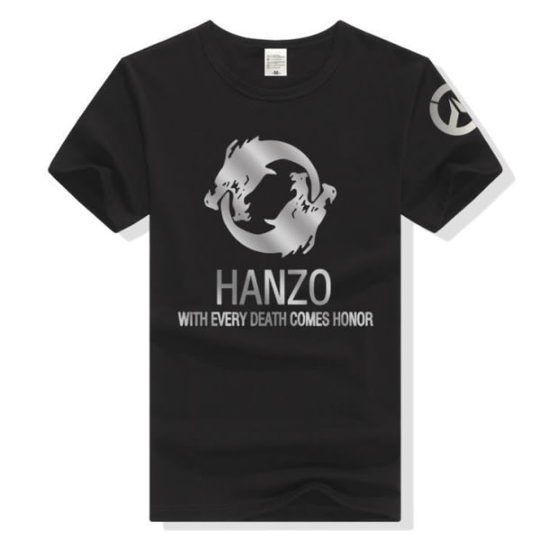 Overwatch T-shirt HanZo-Svart Svart M zdq