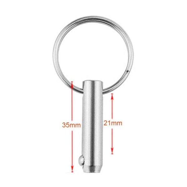 2 stk Hurtigudløsningspind Hardware Tilbehørssæt Bimini Top Pin