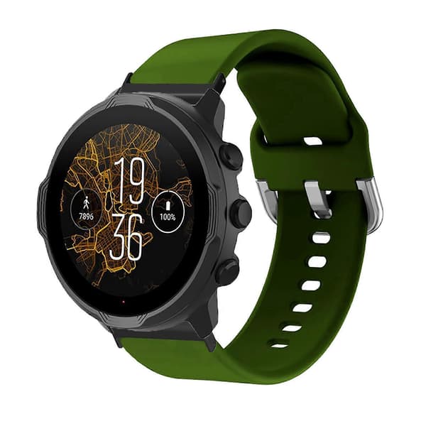 Vaskbart Urrem Silikone Armbånd Åndbart til SpartanSport Wrist til Hr_tfrf