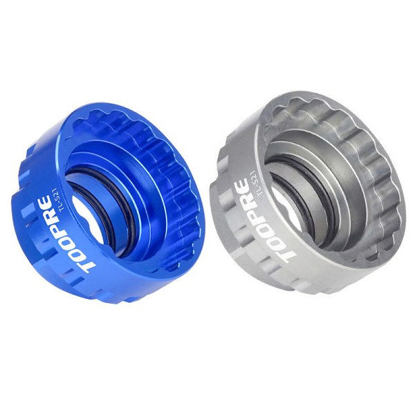 Cykel 12Speed Kedjering L?sring Adapter Demonteringsverktygsf?ste Bl? one size