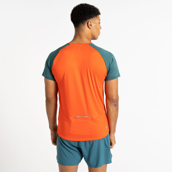 Dare 2B Herr Gallantry Jersey XXL Trail Blaze Orange/Mediterran Trail Blaze Orange/Mediterranean Gr XXL zdq