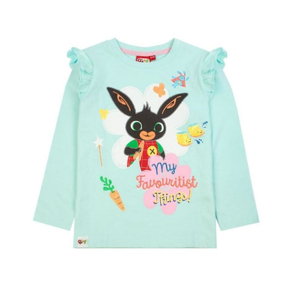 Bing Bunny Flickor Karaktärer Långärmad Pyjamas Set 2-3 år Rosa/Mint 2-3 År