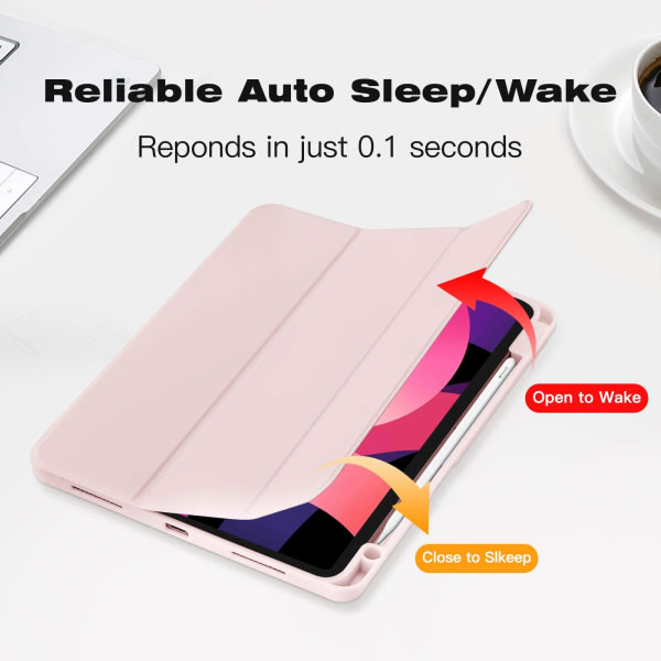 CDQ Tech-Protect iPad 10.9 2022 Fodral SmartCase rosa