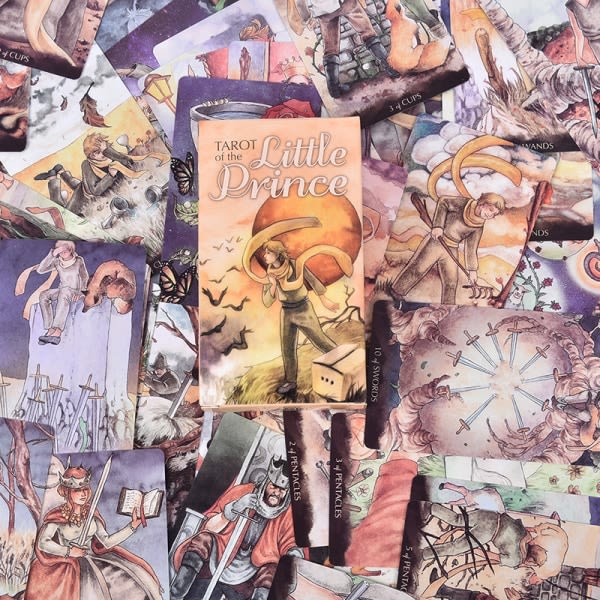 Pieni Prinssi Tarot -korttipakka Ohjeet Div Monivärinen one size