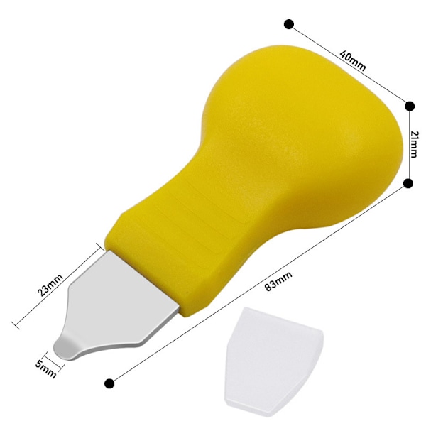 Urverksverktyg - Batteribyte, Klockbatteribyte - Boettöppnare, Gul 4 Stilar A, B, C, D