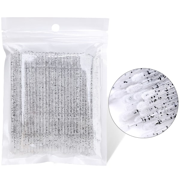 50 st Crystal Micro Borstar engångsborstar