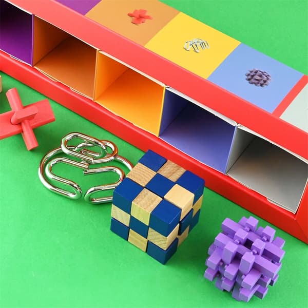 IQ-palapelisetti 5 in 1 Challenge_TF multifärg multicolor