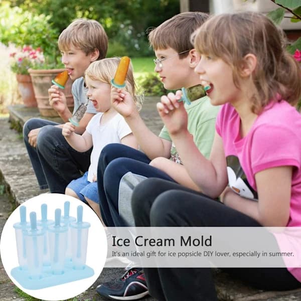 2 pcs Summer Ice Cream Mold Creative Ice Mold Useful Ice Cream Making