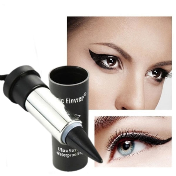 Svart Eyeliner Gel Eye Liner Penna Penna Beauty Makeup m Vannpro brun One-size