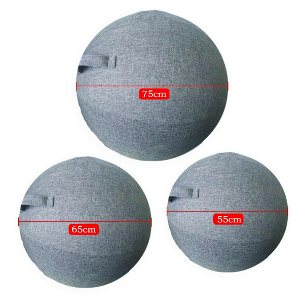 Yogaboll Dammtät Cover Anti-Halk Bomull 55CM 55cm