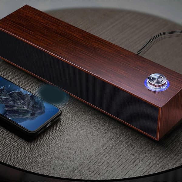 Bærbar Bluetooth-kompatibel datamaskinhøyttaler for bærbare datamaskiner høykvalitetslyd Bluetooth-tilkobling_tfrf