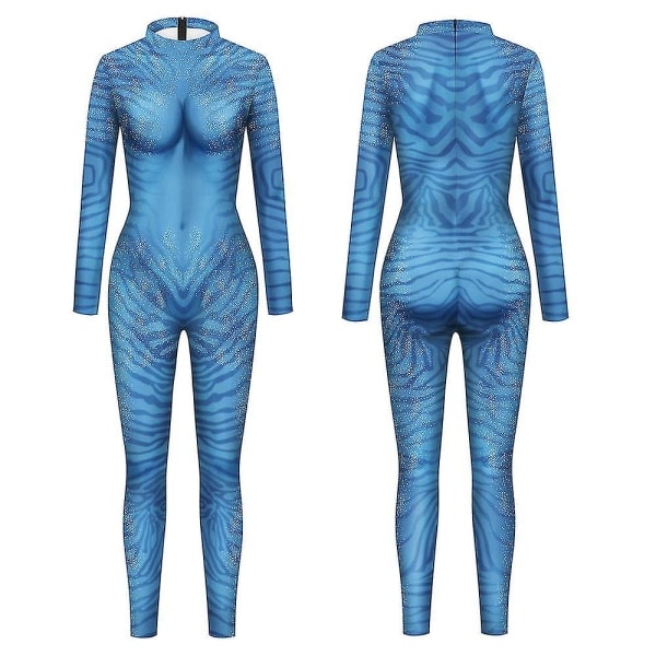 Nopea Toimitus Elokuva Avatar The Way Of Water Alien Cosplay 3d Haalari Naiset Miehet Avatar Cosplay Puku Halloween Zenti Juhla Haalari B142 255 S B142 255 S