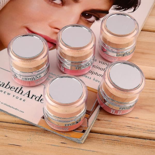 Efolar Kvinner Kosmetisk Cheek Makeup Blusher Myk Naturlig Blush Powder Ny