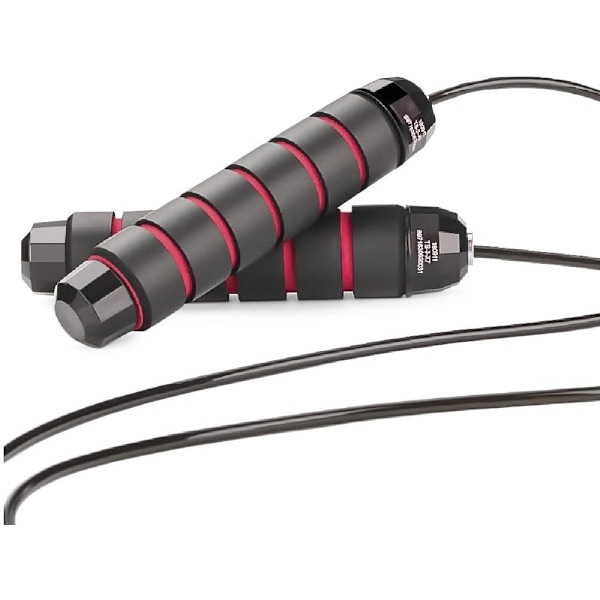 Hyppynaru kuulalaakereilla - Speed Rope Red Röd