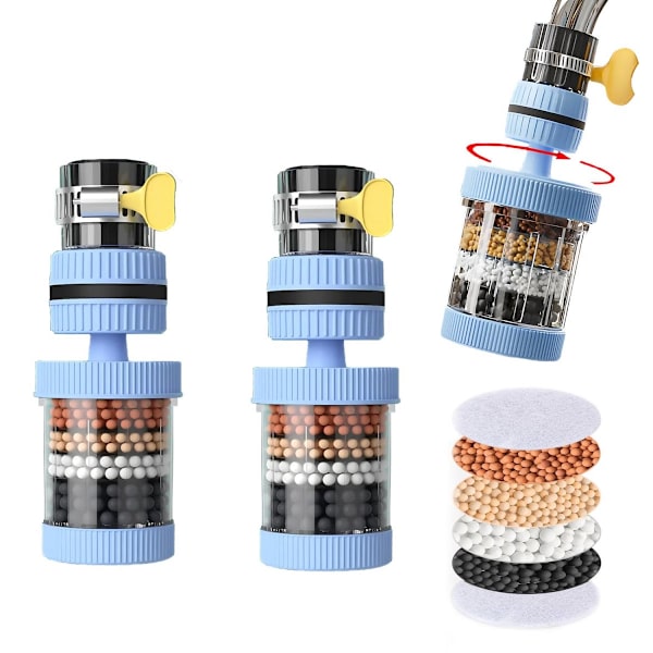 2 - delar - Kranvattenfilter - Vattenfilter - Kranfilter - Kranmunstycke - krantillbehör