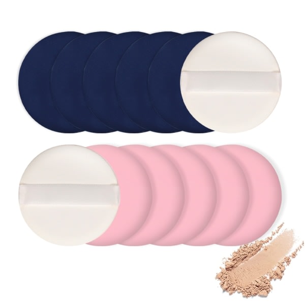 CDQ 12 stk. Puff med Air Cushion Powder Puff, Makeup Puff til