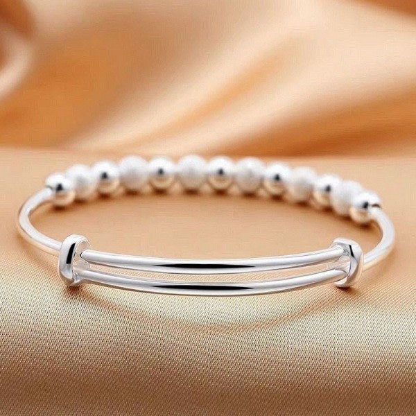 Smykker Top charms 925 sterling sølv luksus perler armbånd armbånd zdq