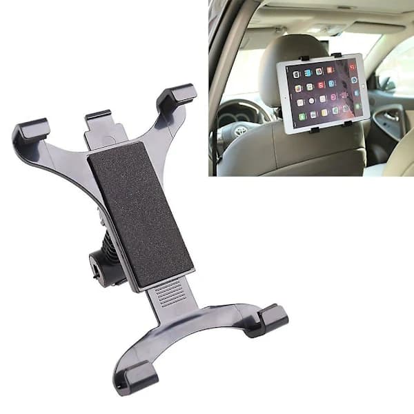 Tablet holder til bilens nakkestøtte