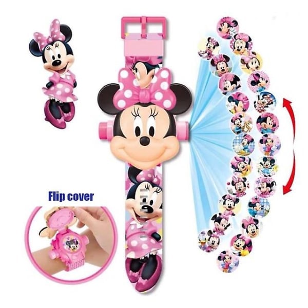 Paw Patrol Projeksjons Digital Klokke 24 Stiler Projeksjonsklokke A-9017 A-9017