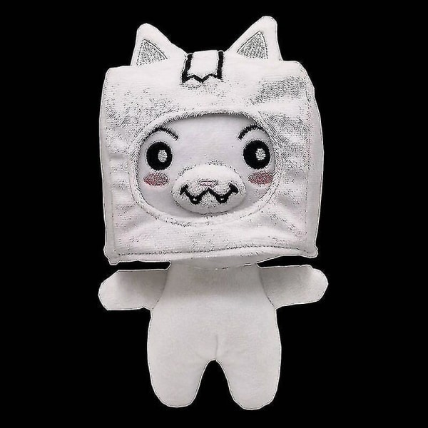 Lankybox Glow In The Dark Plysch Foxy Boxy Ghosty Lanky Box Irrotettava Pehmolelu Lapselle Lahja Kääntää D