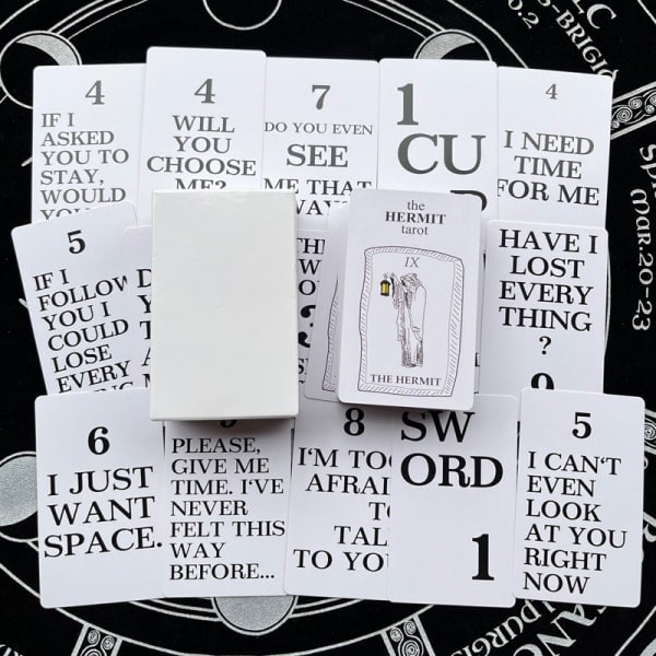 Tarotkort Svenska versionen Eremiten Tarot zdq