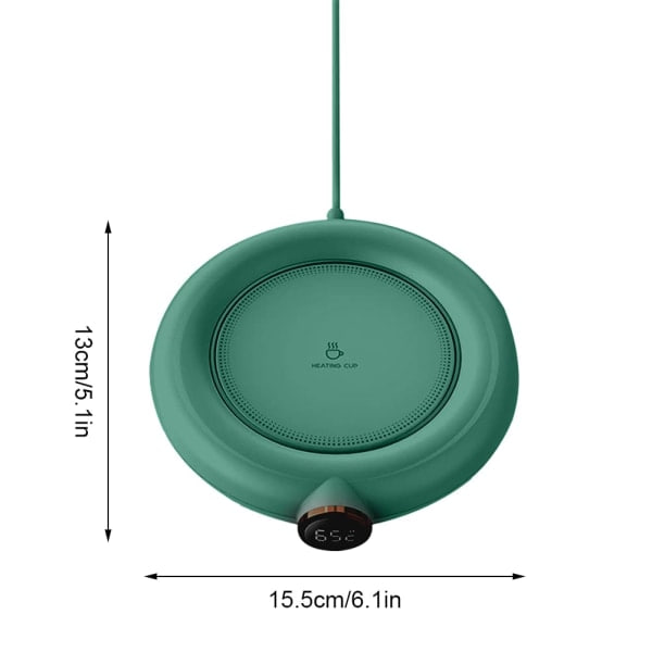 Kaffevarmer, automatisk slukning USB -kopvarmer, elektrisk drikkevarmer, tevarmer kopvarmer varmeunderlag 220V