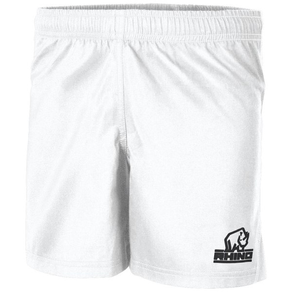 Rhino Unisex Adult Auckland Shorts XL Vit White XL zdq
