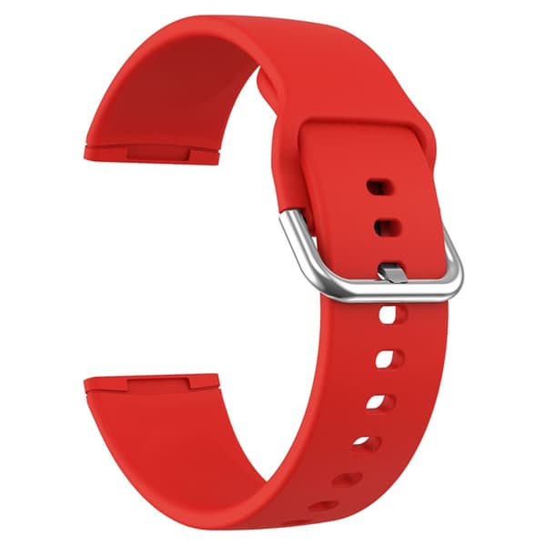 Fitbit Versa 4/Sense 2 Urrem Silikone Rød 16