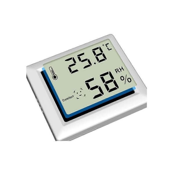 Elektronisk hemtermometer, våt och torr, för babyrum, med digital display, för väggmontering._tfrf
