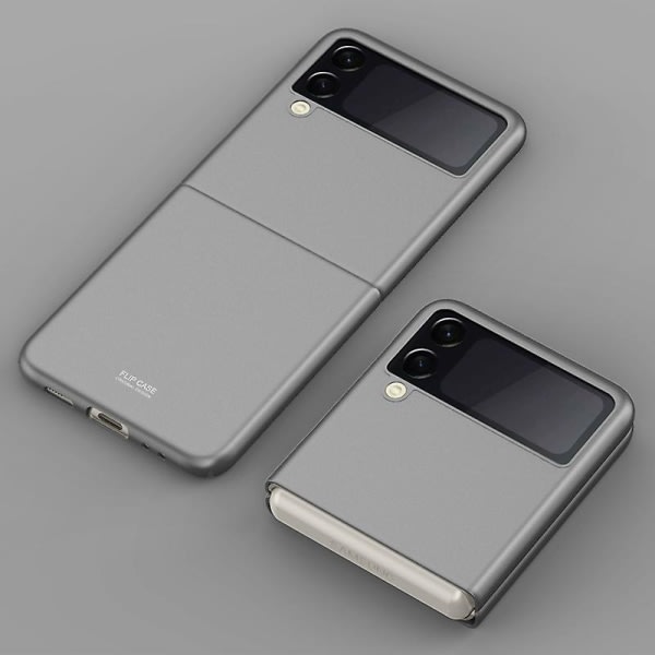 Phone case För Phone case För Samsung Galaxy Z Flip 3 5g Pc Phone case/flerfärgat Matt Phone case Harmaa ei mitään