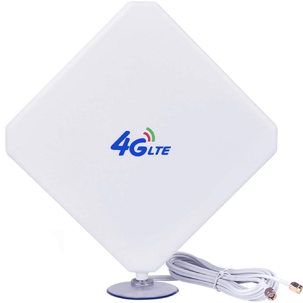 4G Högpresterande LTE-antenni 35dBi WiFi-signalförstärkare Modemadapter Nätverksmottagarantenn