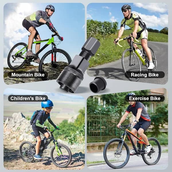 Bottom bracket puller for square and spline cranks, durable and compact