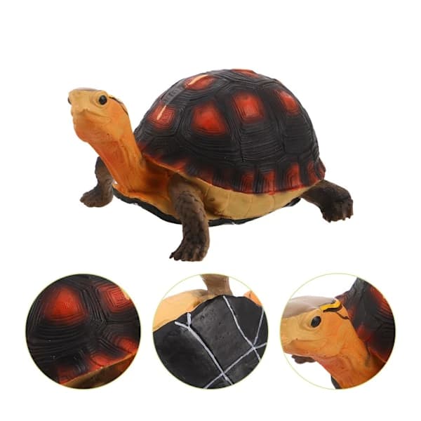 Simulated Turtle Decoration, Lifelike Simulation, Animal Model, Marine Figures 2x 2x