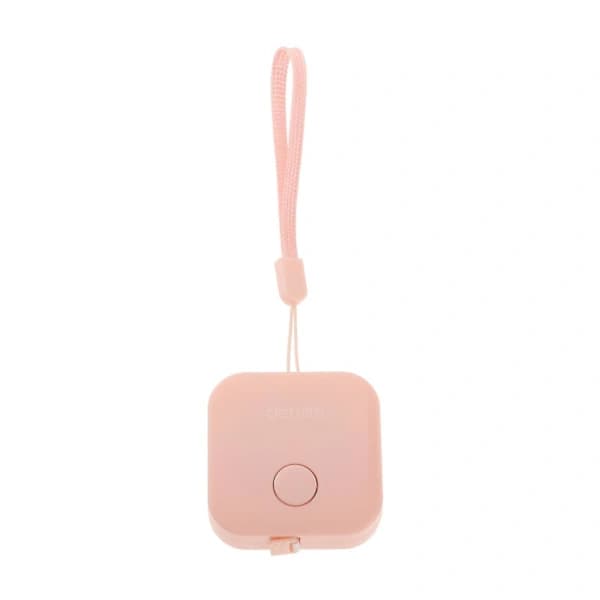 2x Soft Retractable Mini Tape Measure Clearly Marked Pink