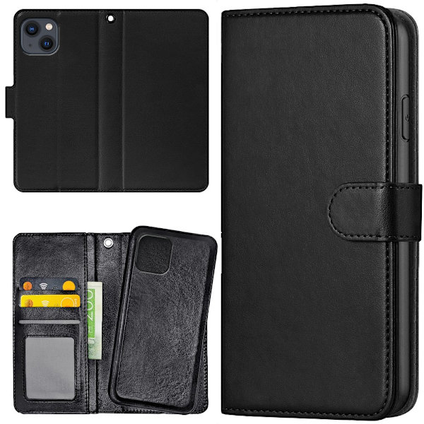 iPhone 15 Plus - Pung Etui/Cover Sort 150