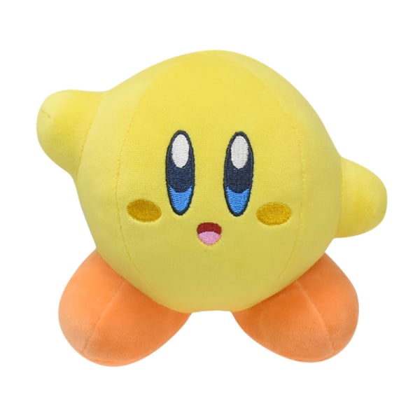 Nintendo-spel Kirby Toy Pose Mjuk Kid Doll Present gul