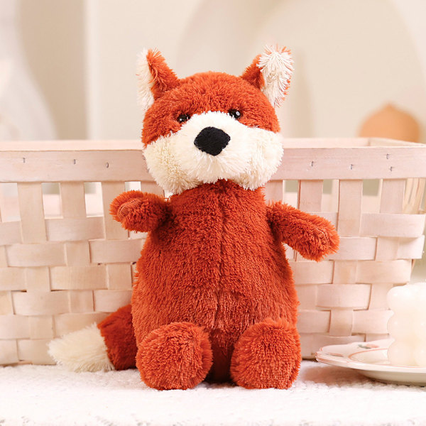 Jellycat plysjdukke serie dyr capybara plysjdukke dukke plysjleketøy grossist 18cm Fox