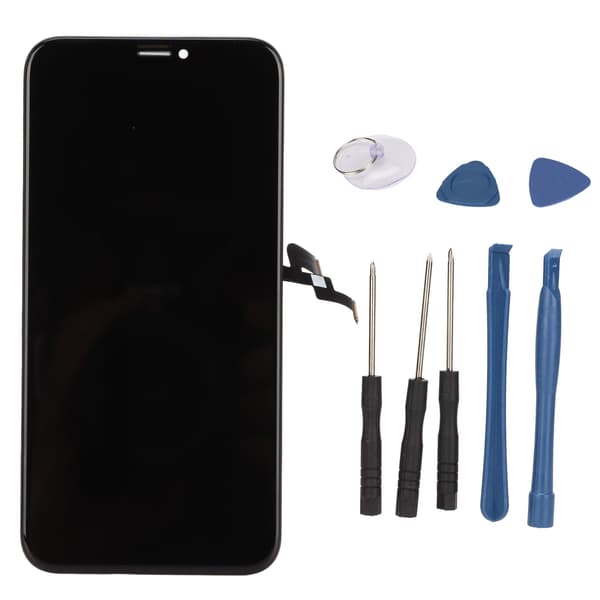 Phone Master Skärmbyte Komplett Kit LCD-skärm Pekskärm Montering med Verktyg för iPhone X