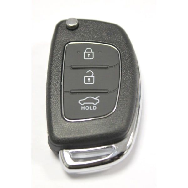 Rfc 3-knapps flip-etui for Hyundai I10 I20 I40 Ix35 Santa Fe