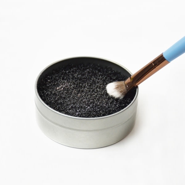 12. Makeup Brush Cleaner sett - 2 Pack Makeup Brush Cleaner wit
