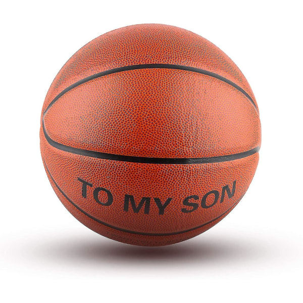 Gravert utendørs basketballgave, personlig 29,5\" basketball, Custo