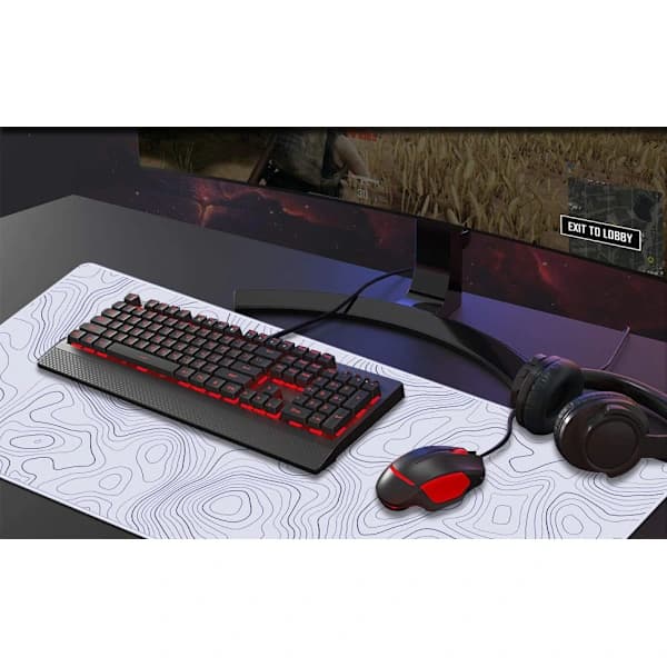 Desk Pad - Large Mouse Pad White M White M Vit M