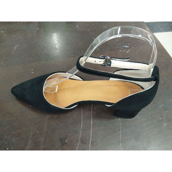 4 st Akryl Clear Shoe Display Rack Skostöd, Sandal Shoes Display Stand Inserts Hållare