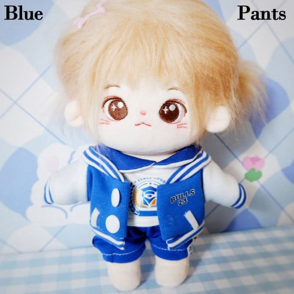 20 cm Nukkekostuumi Casual SININEN