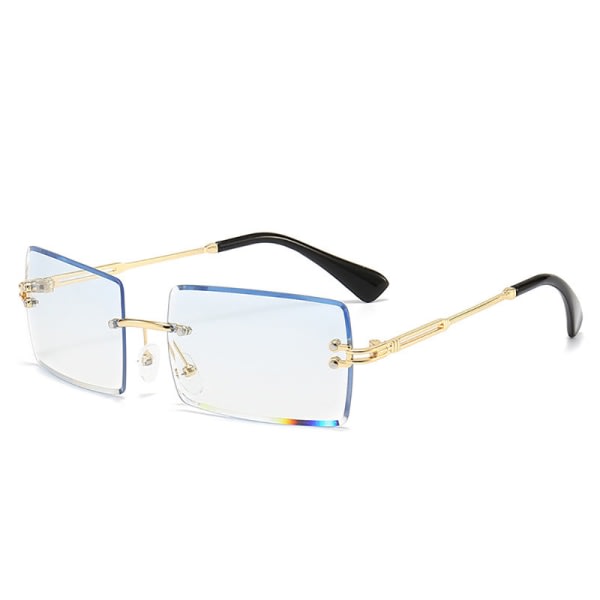 Raml?sa damsolglas?gon Rimless Square