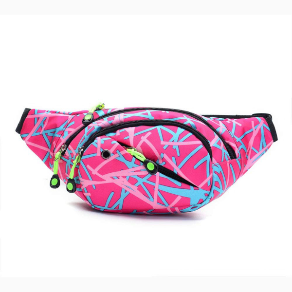 CDQ Resa Fanny Pack Midjepakke Multifunktionel Hip Bum Bryst