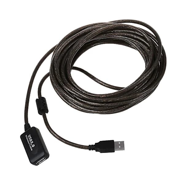 10m USB 2.0 Förlängning Aktiv/Repeater 480 Aktiv USB Förlängningskabel
